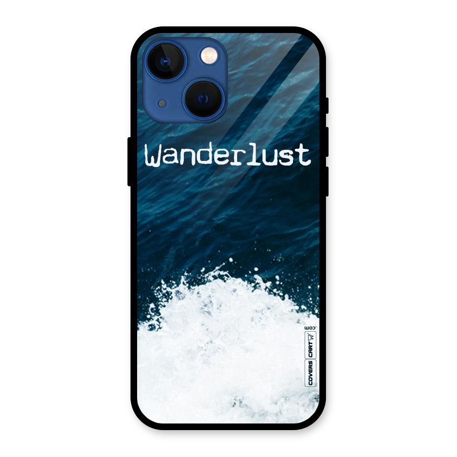 Ocean Wanderlust Glass Back Case for iPhone 13 Mini