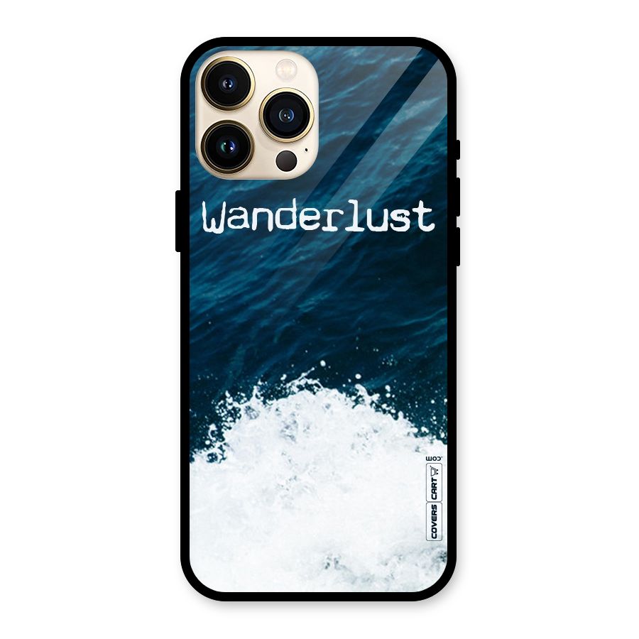 Ocean Wanderlust Glass Back Case for iPhone 13 Pro Max