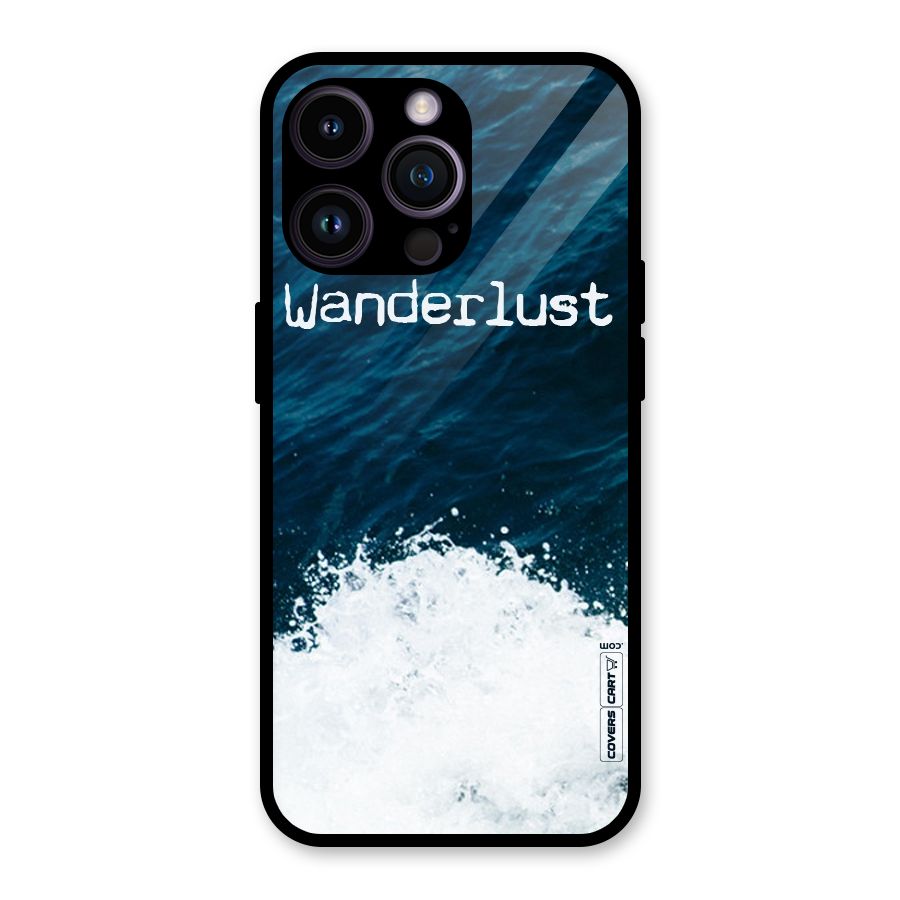 Ocean Wanderlust Glass Back Case for iPhone 14 Pro Max