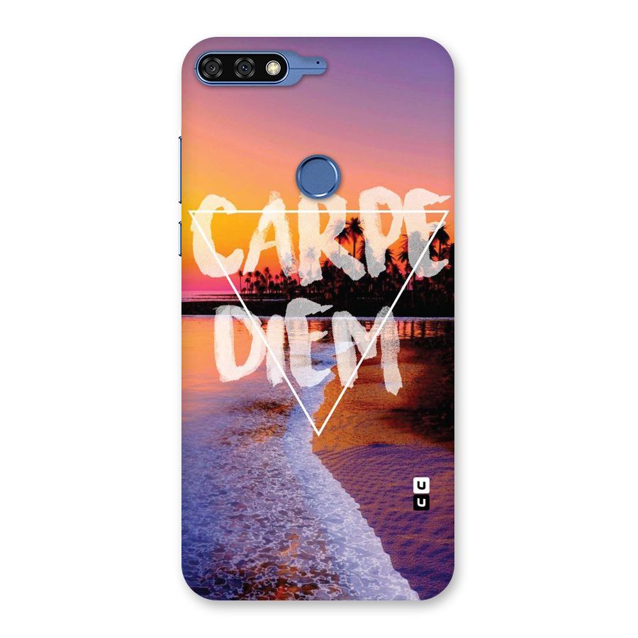 Oceanic Diem Back Case for Honor 7C