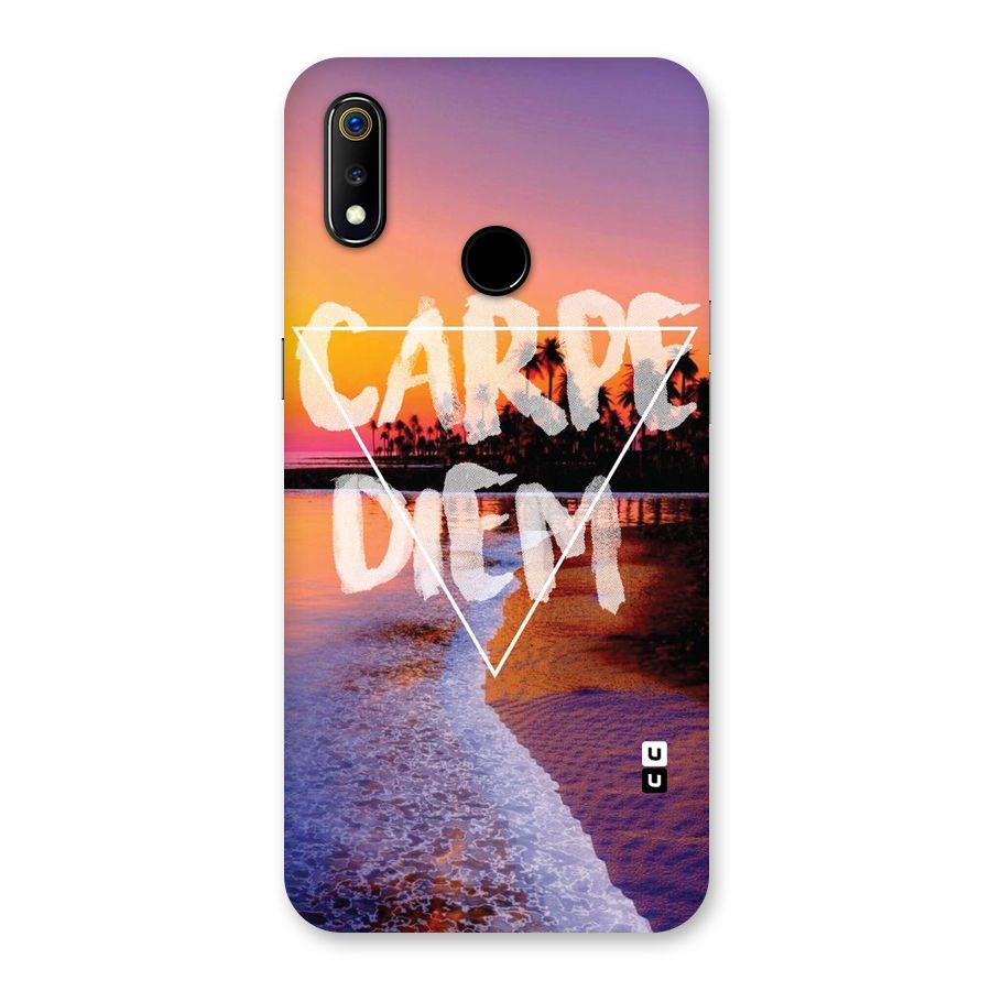 Oceanic Diem Back Case for Realme 3