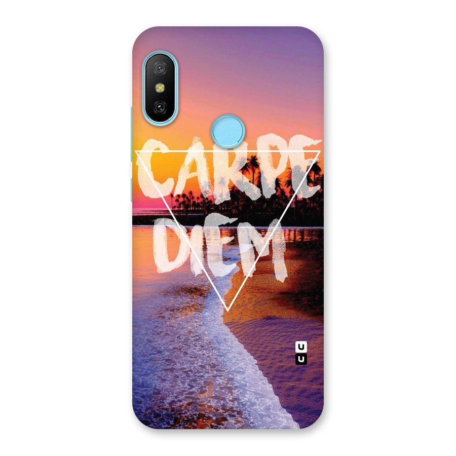 Oceanic Diem Back Case for Redmi 6 Pro