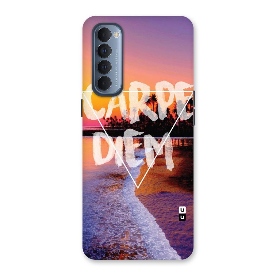 Oceanic Diem Back Case for Reno4 Pro