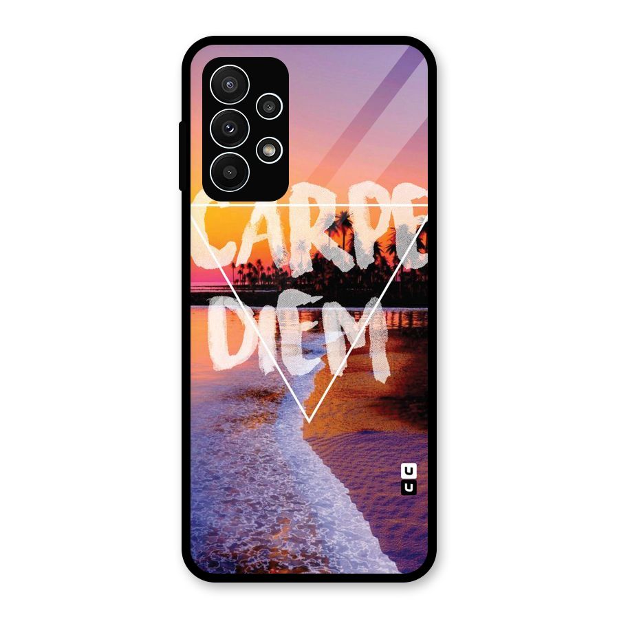 Oceanic Diem Glass Back Case for Galaxy A23