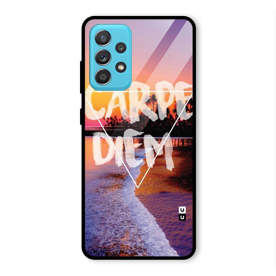 Oceanic Diem Glass Back Case for Galaxy A52