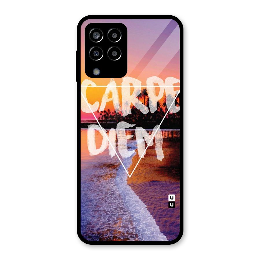 Oceanic Diem Glass Back Case for Galaxy M33