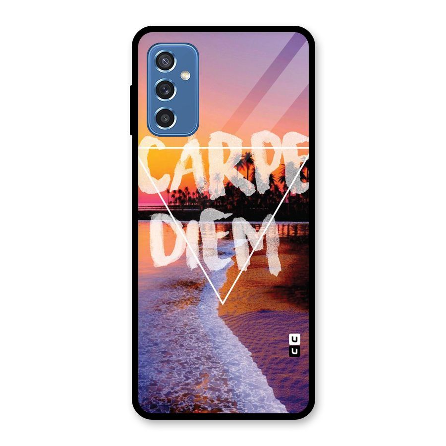 Oceanic Diem Glass Back Case for Galaxy M52 5G