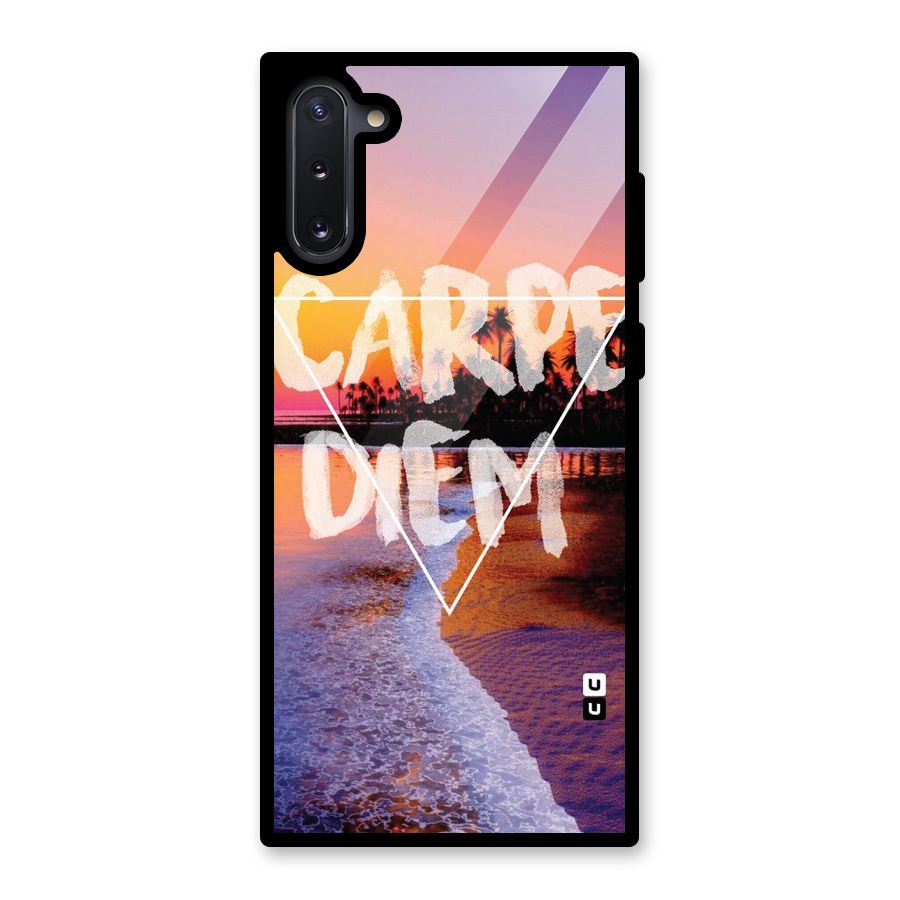Oceanic Diem Glass Back Case for Galaxy Note 10