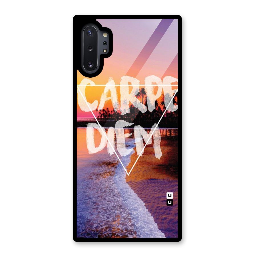 Oceanic Diem Glass Back Case for Galaxy Note 10 Plus