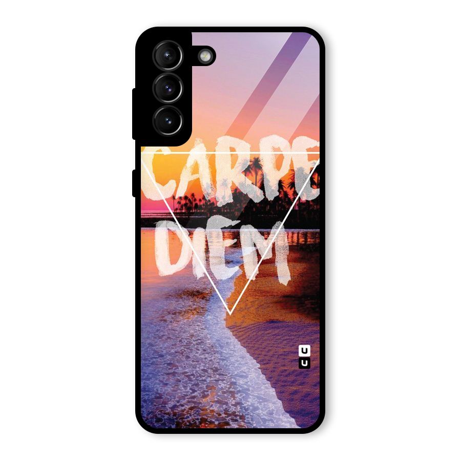 Oceanic Diem Glass Back Case for Galaxy S21 Plus