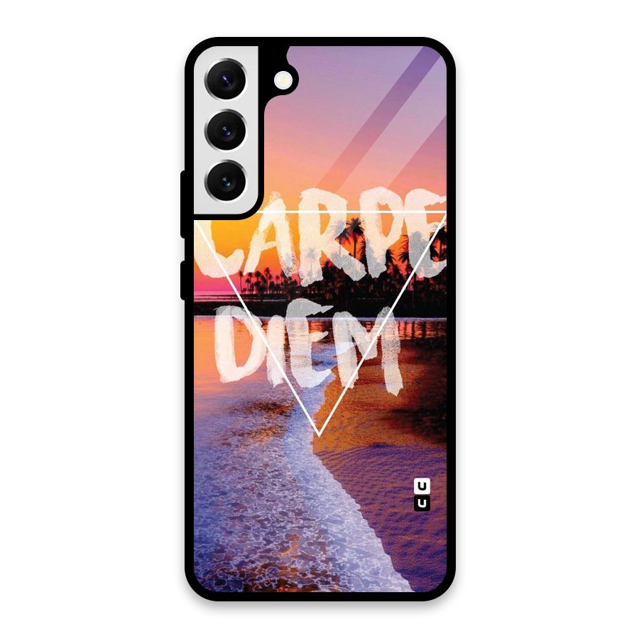 Oceanic Diem Glass Back Case for Galaxy S22 Plus 5G