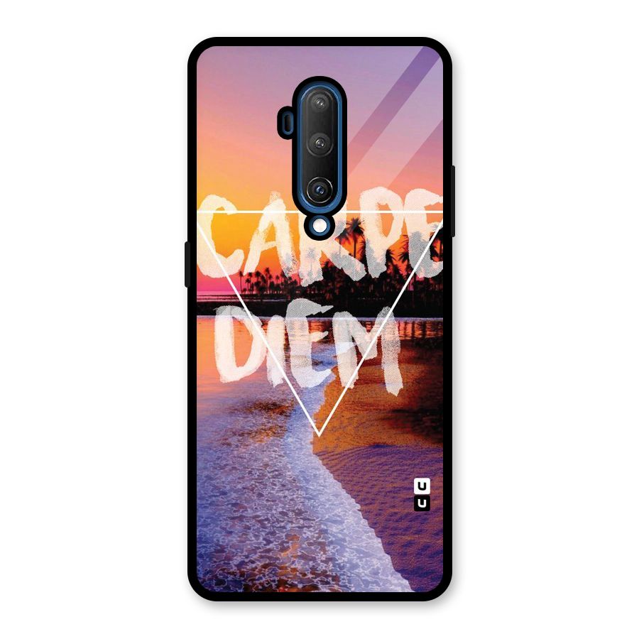 Oceanic Diem Glass Back Case for OnePlus 7T Pro