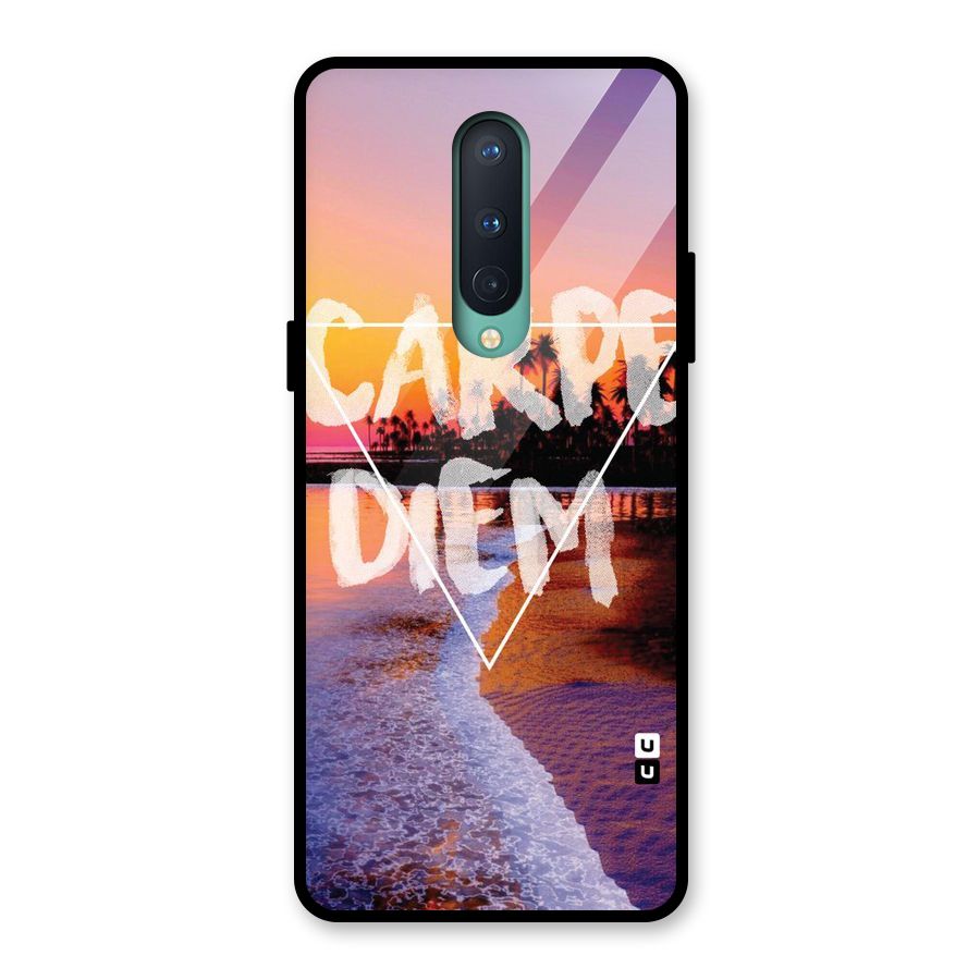 Oceanic Diem Glass Back Case for OnePlus 8