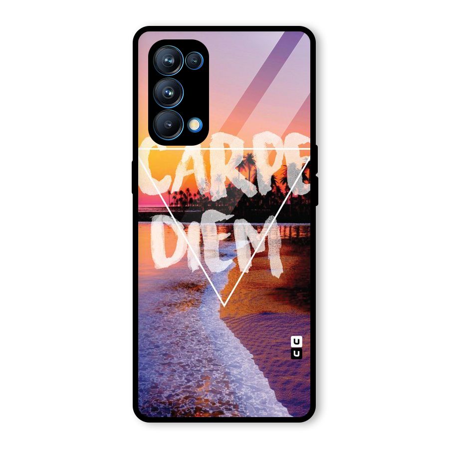 Oceanic Diem Glass Back Case for Oppo Reno5 Pro 5G