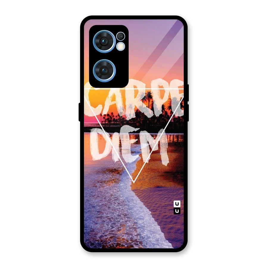 Oceanic Diem Glass Back Case for Oppo Reno7 5G