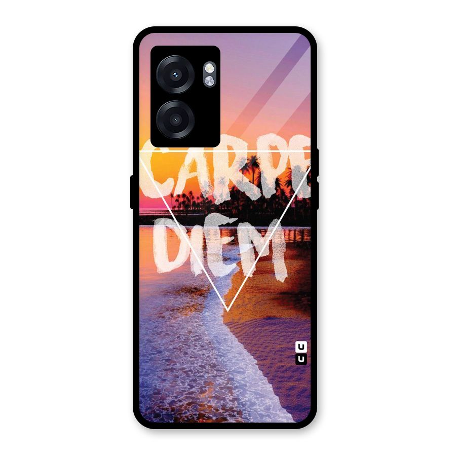 Oceanic Diem Glass Back Case for Realme Narzo 50 5G