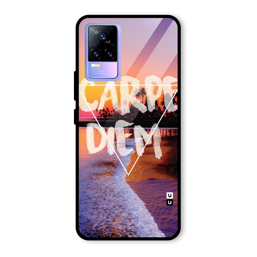 Oceanic Diem Glass Back Case for Vivo Y73