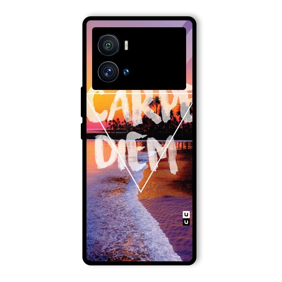 Oceanic Diem Glass Back Case for Vivo iQOO 9 Pro