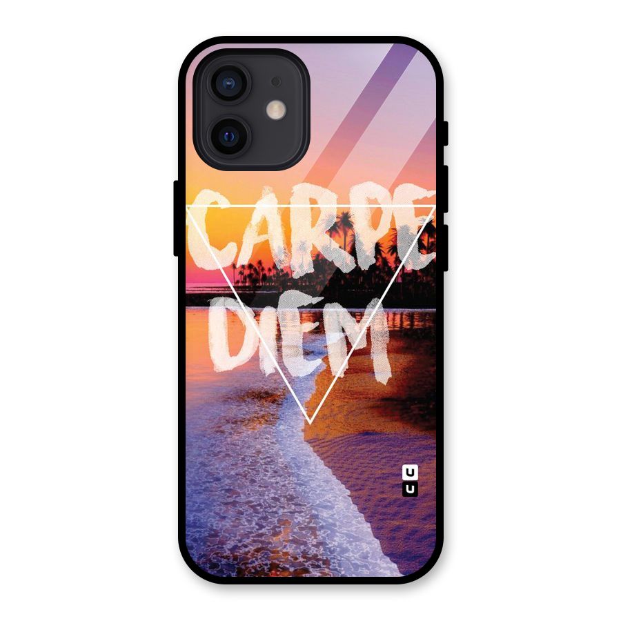 Oceanic Diem Glass Back Case for iPhone 12