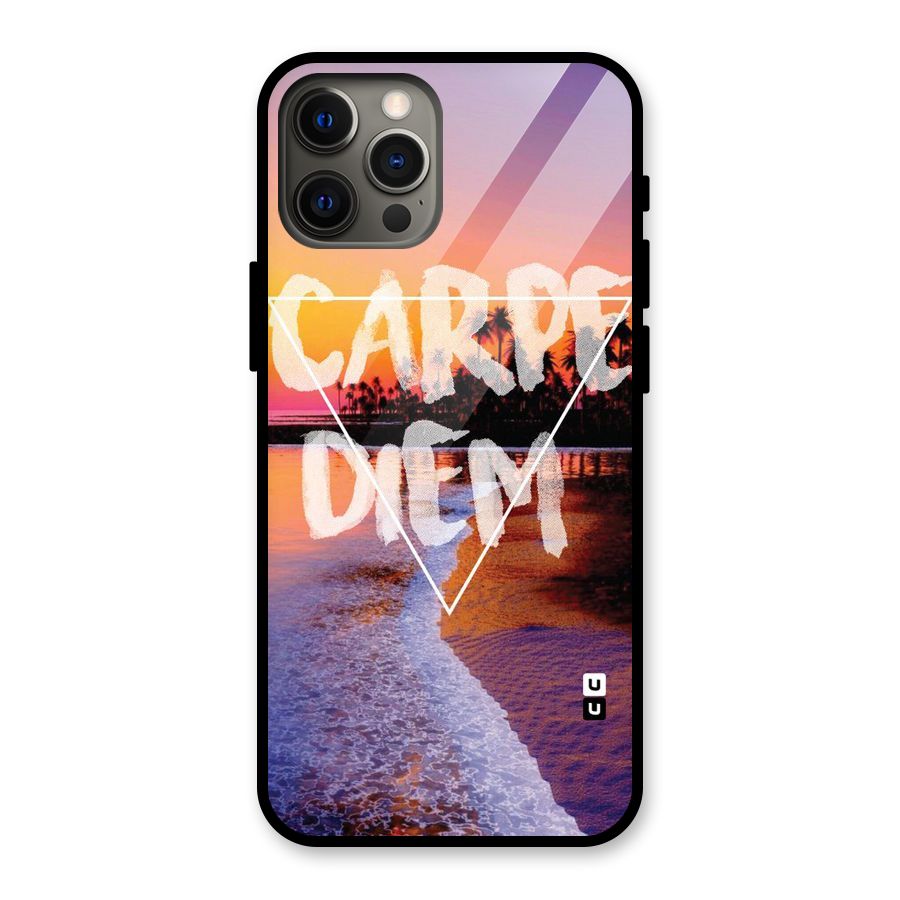 Oceanic Diem Glass Back Case for iPhone 12 Pro Max