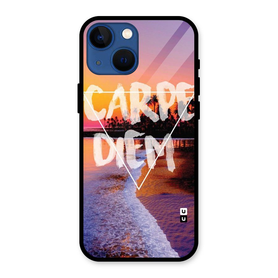 Oceanic Diem Glass Back Case for iPhone 13 Mini