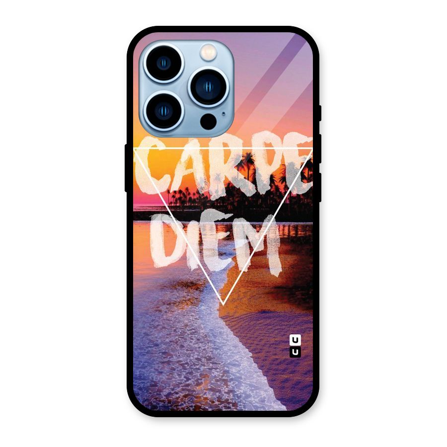 Oceanic Diem Glass Back Case for iPhone 13 Pro