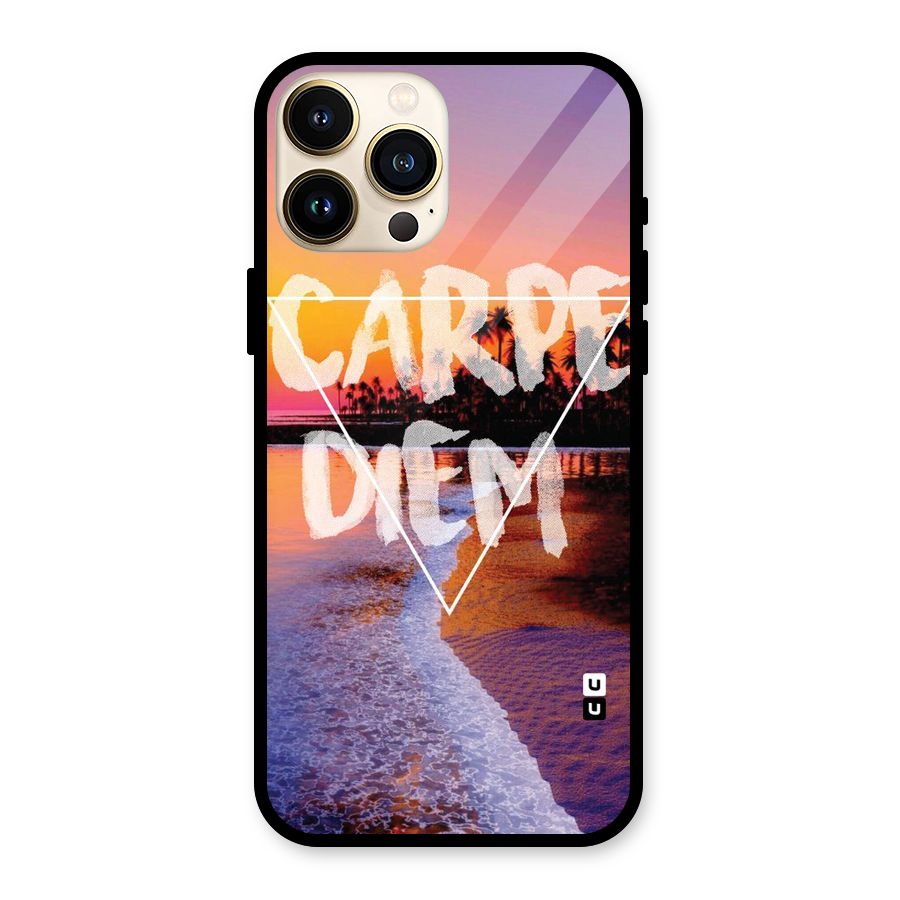Oceanic Diem Glass Back Case for iPhone 13 Pro Max