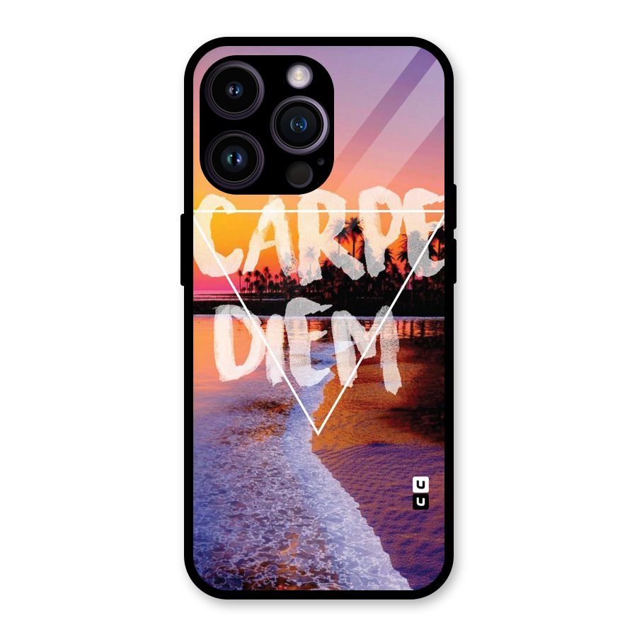 Oceanic Diem Glass Back Case for iPhone 14 Pro Max