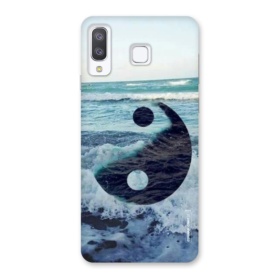 Oceanic Peace Design Back Case for Galaxy A8 Star