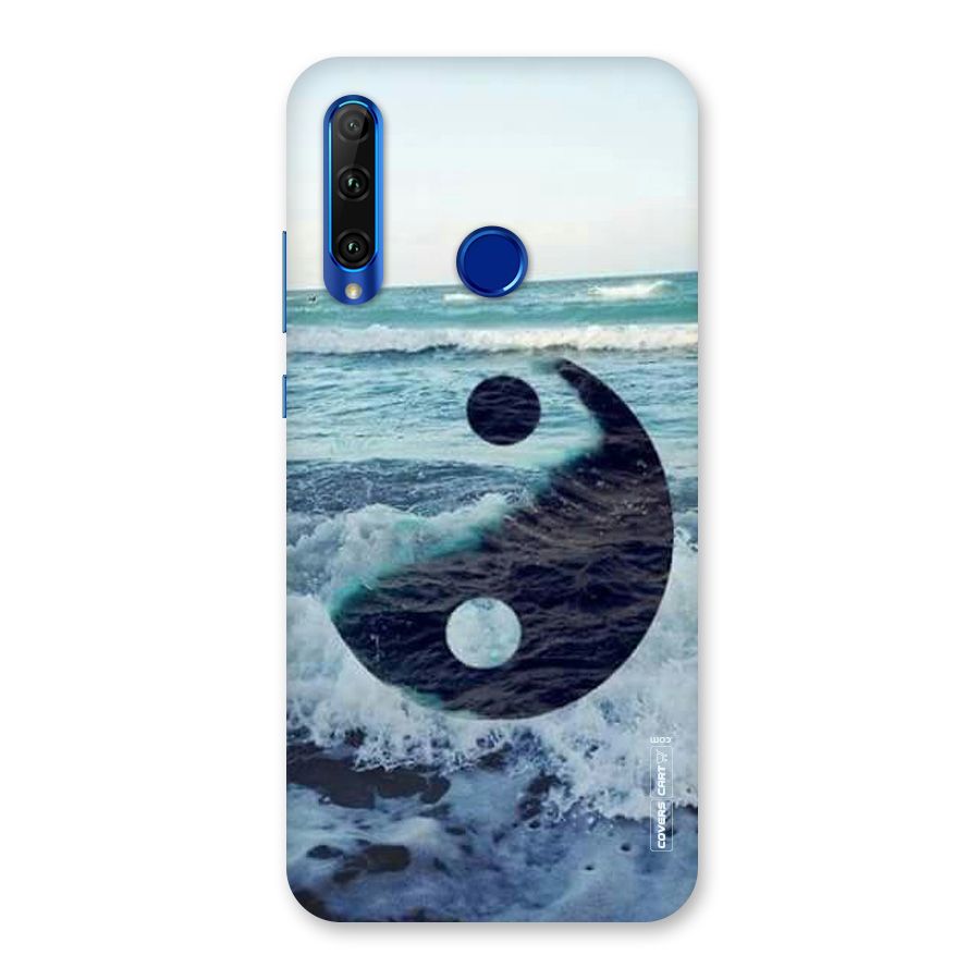 Oceanic Peace Design Back Case for Honor 20i