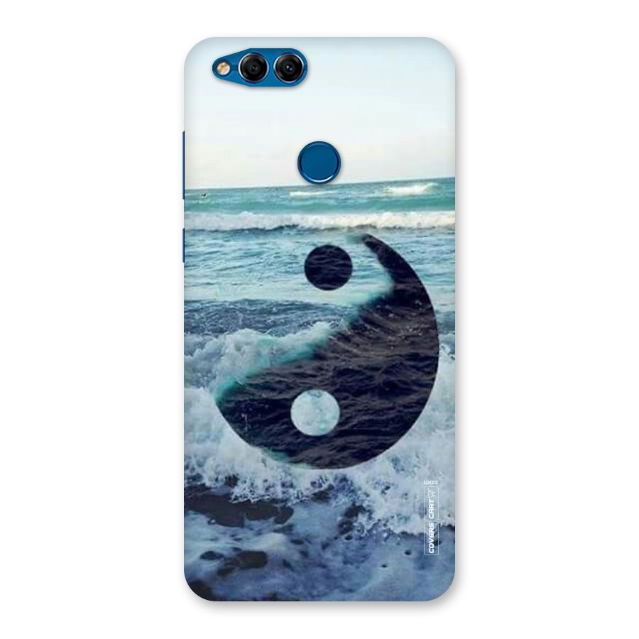Oceanic Peace Design Back Case for Honor 7X