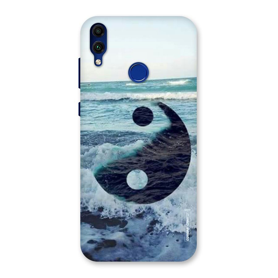 Oceanic Peace Design Back Case for Honor 8C