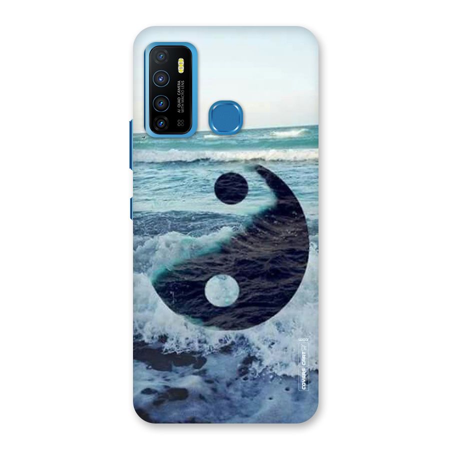 Oceanic Peace Design Back Case for Infinix Hot 9