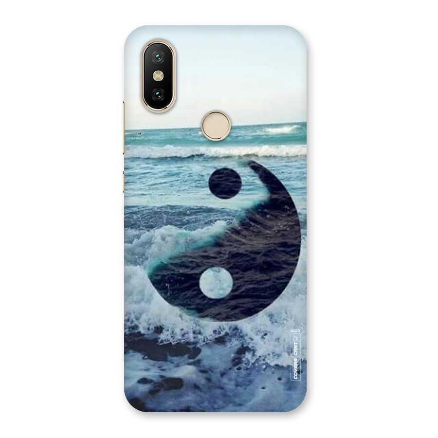 Oceanic Peace Design Back Case for Mi A2
