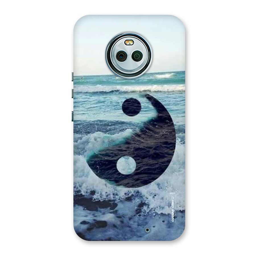 Oceanic Peace Design Back Case for Moto X4