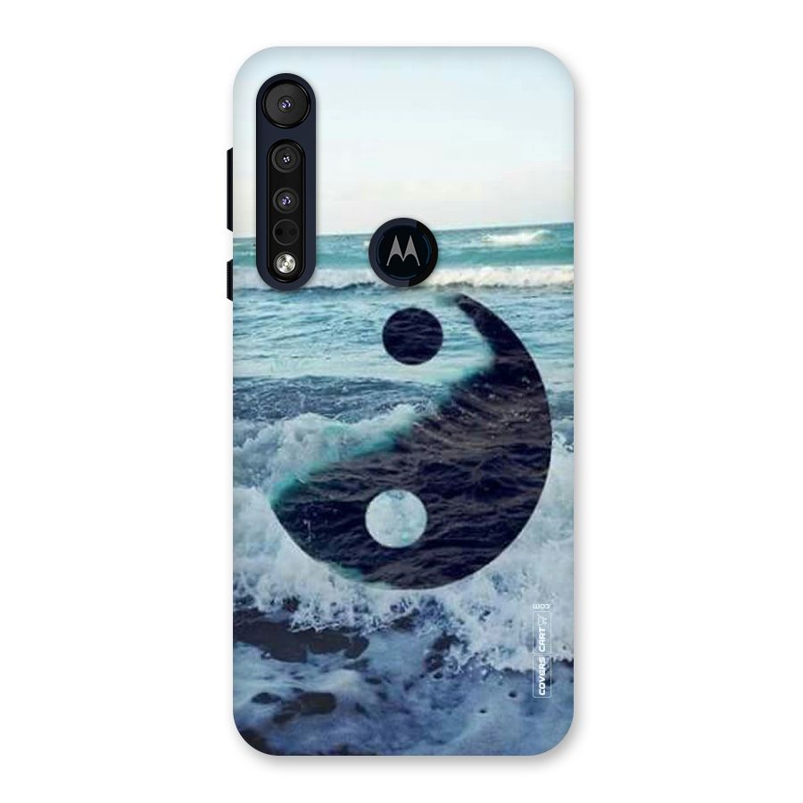 Oceanic Peace Design Back Case for Motorola One Macro