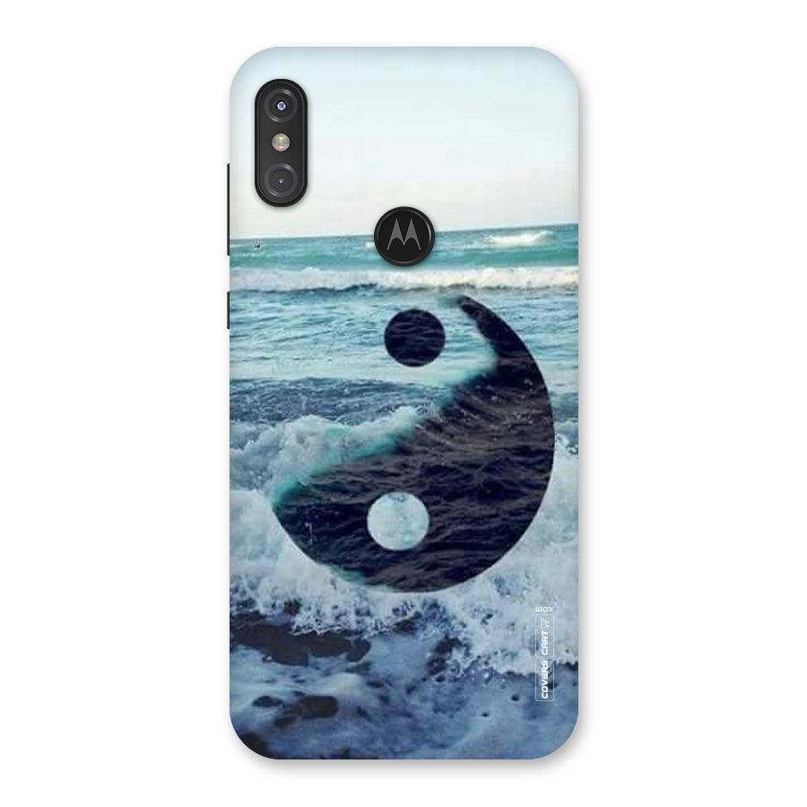 Oceanic Peace Design Back Case for Motorola One Power