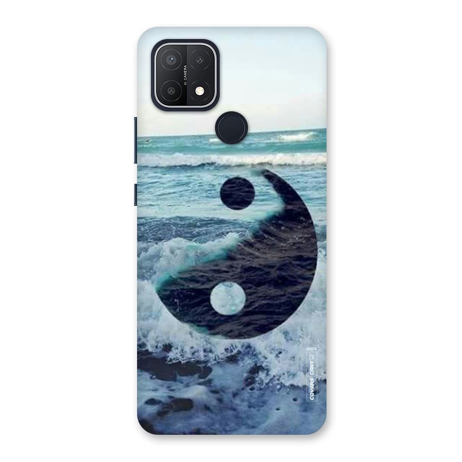 Oceanic Peace Design Back Case for Oppo A15