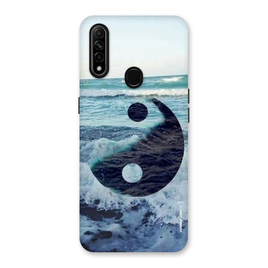 Oceanic Peace Design Back Case for Oppo A31