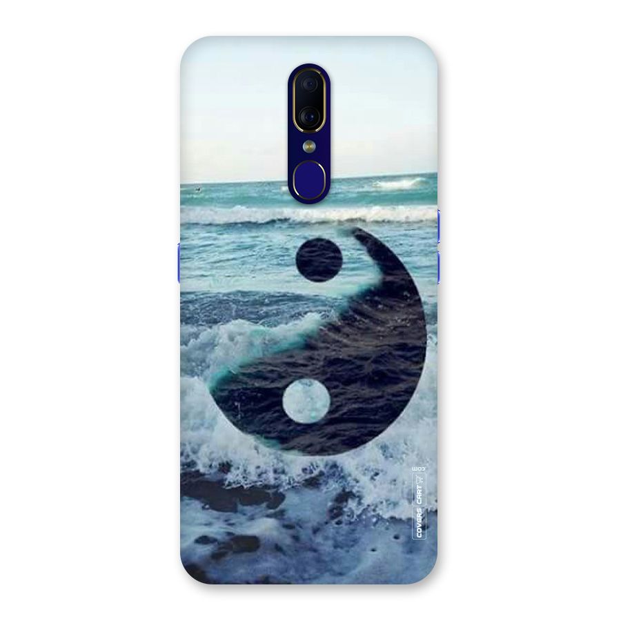 Oceanic Peace Design Back Case for Oppo A9