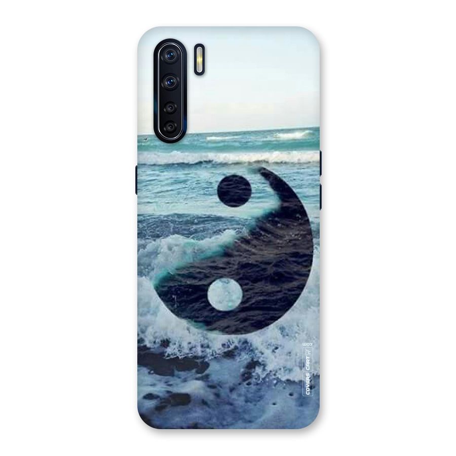 Oceanic Peace Design Back Case for Oppo F15