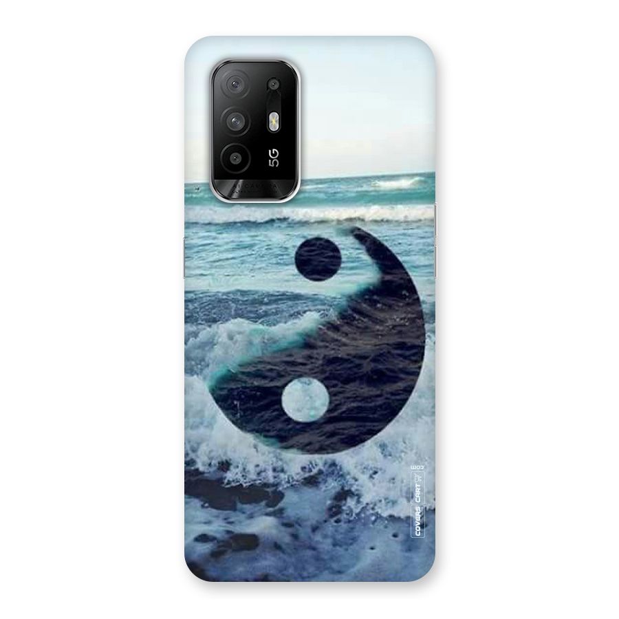 Oceanic Peace Design Back Case for Oppo F19 Pro Plus 5G