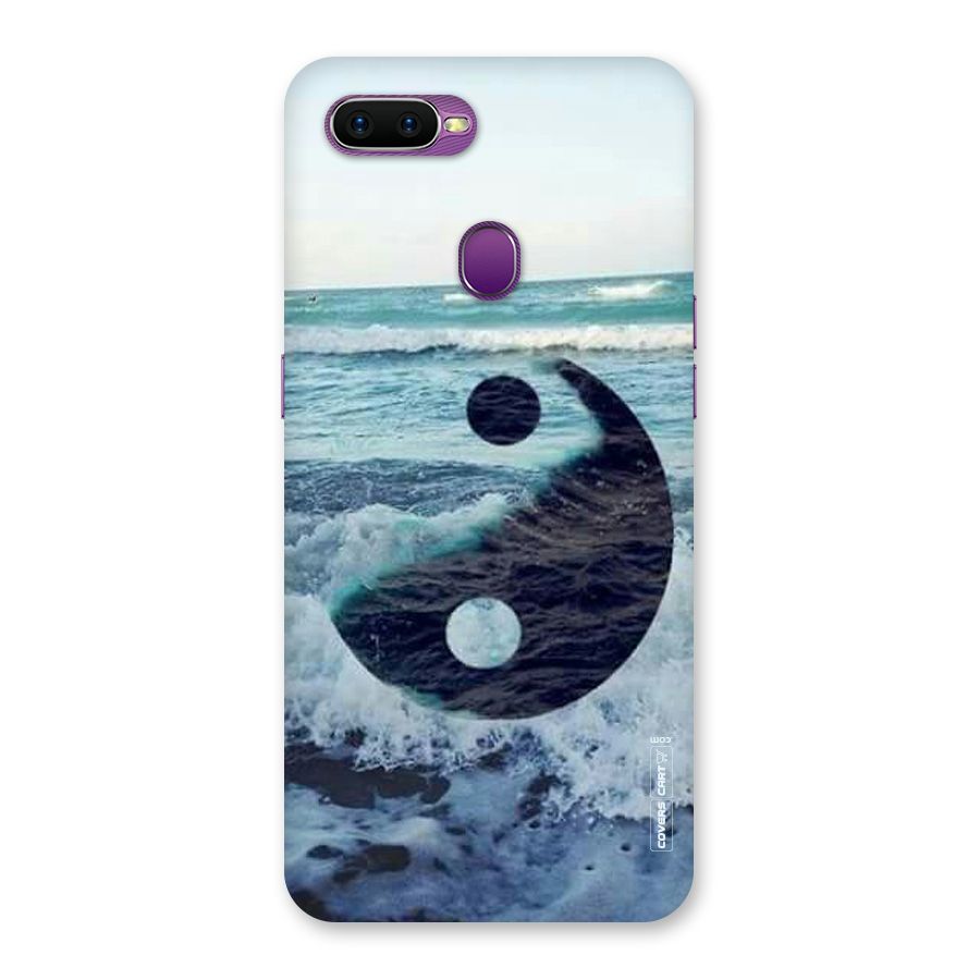 Oceanic Peace Design Back Case for Oppo F9