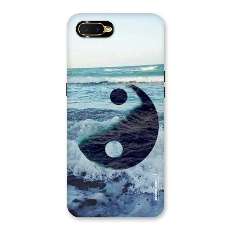 Oceanic Peace Design Back Case for Oppo K1