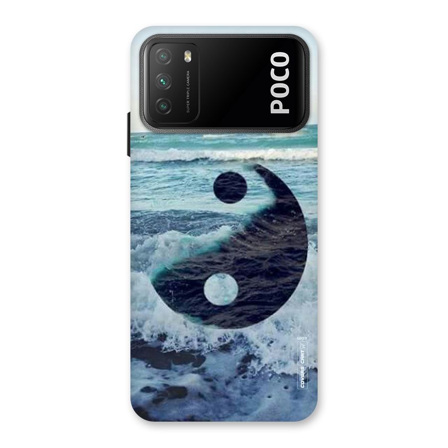Oceanic Peace Design Back Case for Poco M3