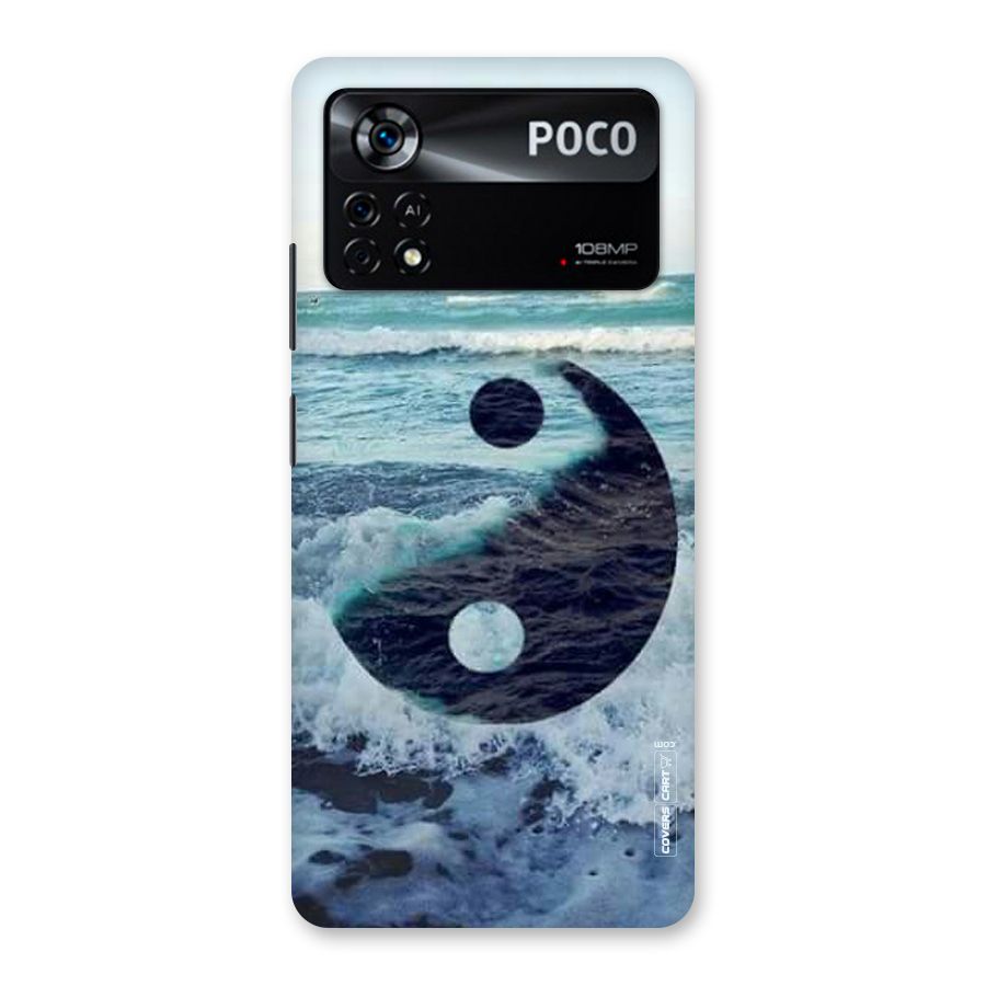 Oceanic Peace Design Back Case for Poco X4 Pro 5G