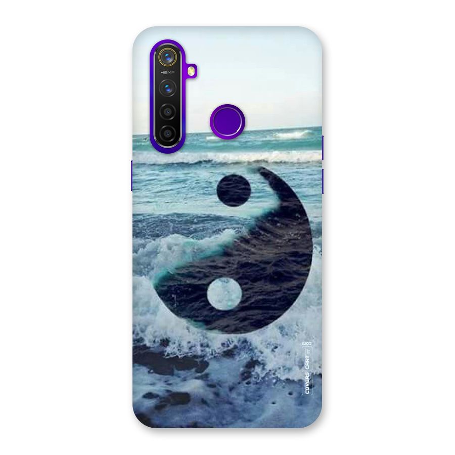 Oceanic Peace Design Back Case for Realme 5 Pro