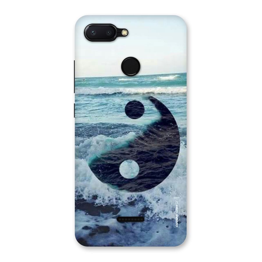 Oceanic Peace Design Back Case for Redmi 6