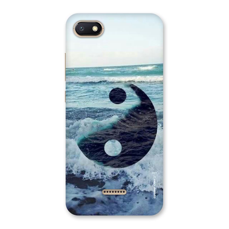 Oceanic Peace Design Back Case for Redmi 6A