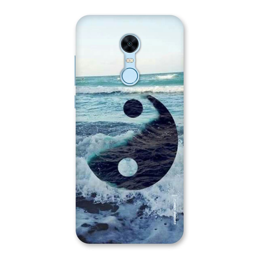 Oceanic Peace Design Back Case for Redmi Note 5